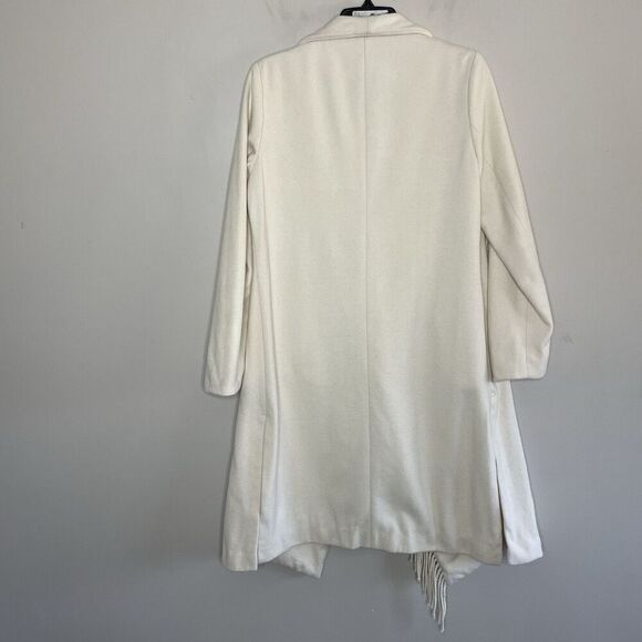 Milly Cream Fringe Coat - Picture 6 of 11